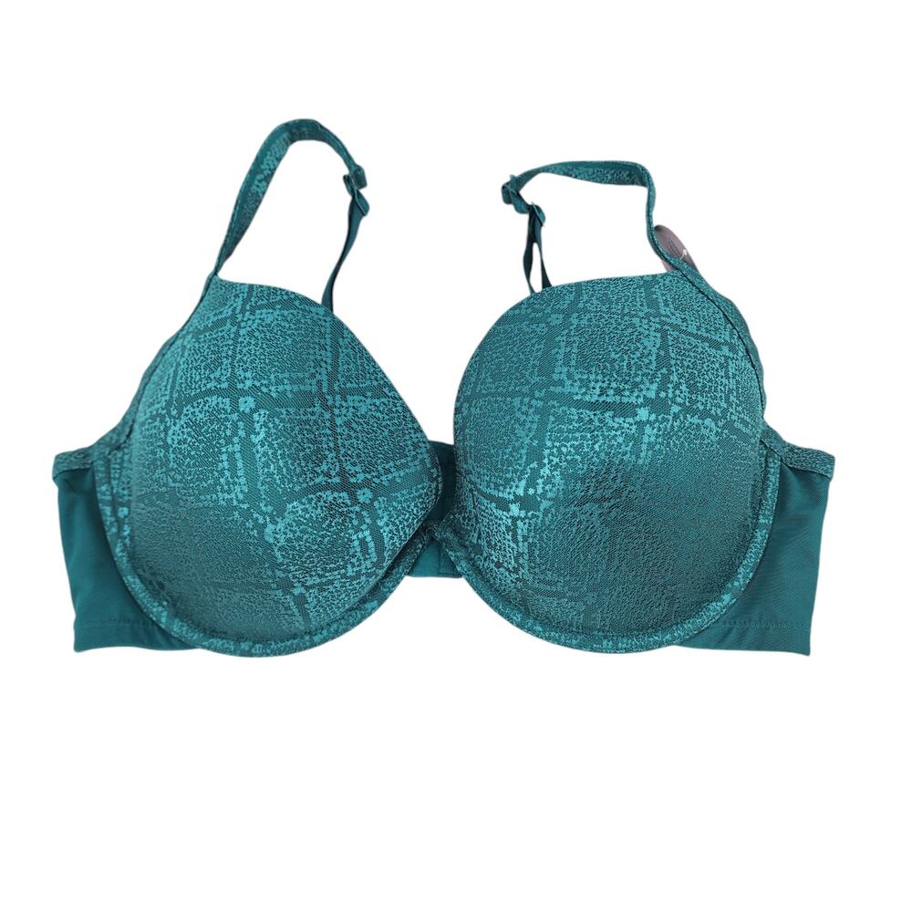 Cacique Smooth Plunge Underwire Convertible Full Coverage Bra Size 42D